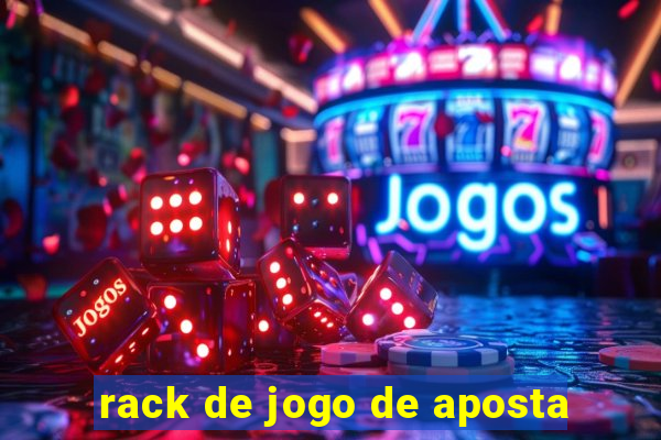 rack de jogo de aposta